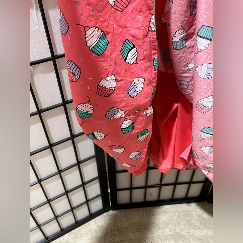 torrid Coral Cupcake Print Sundress with Teal & Lavender Accents TORRID SIZE 1 - Picture 10 of 13